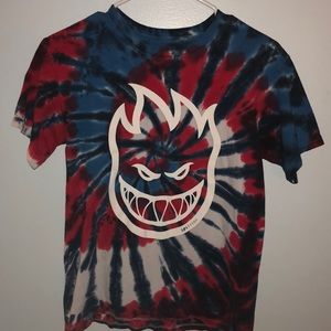 Tie-dye spitfire tee